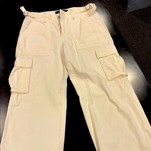 Sanctuary White Cargo Pants